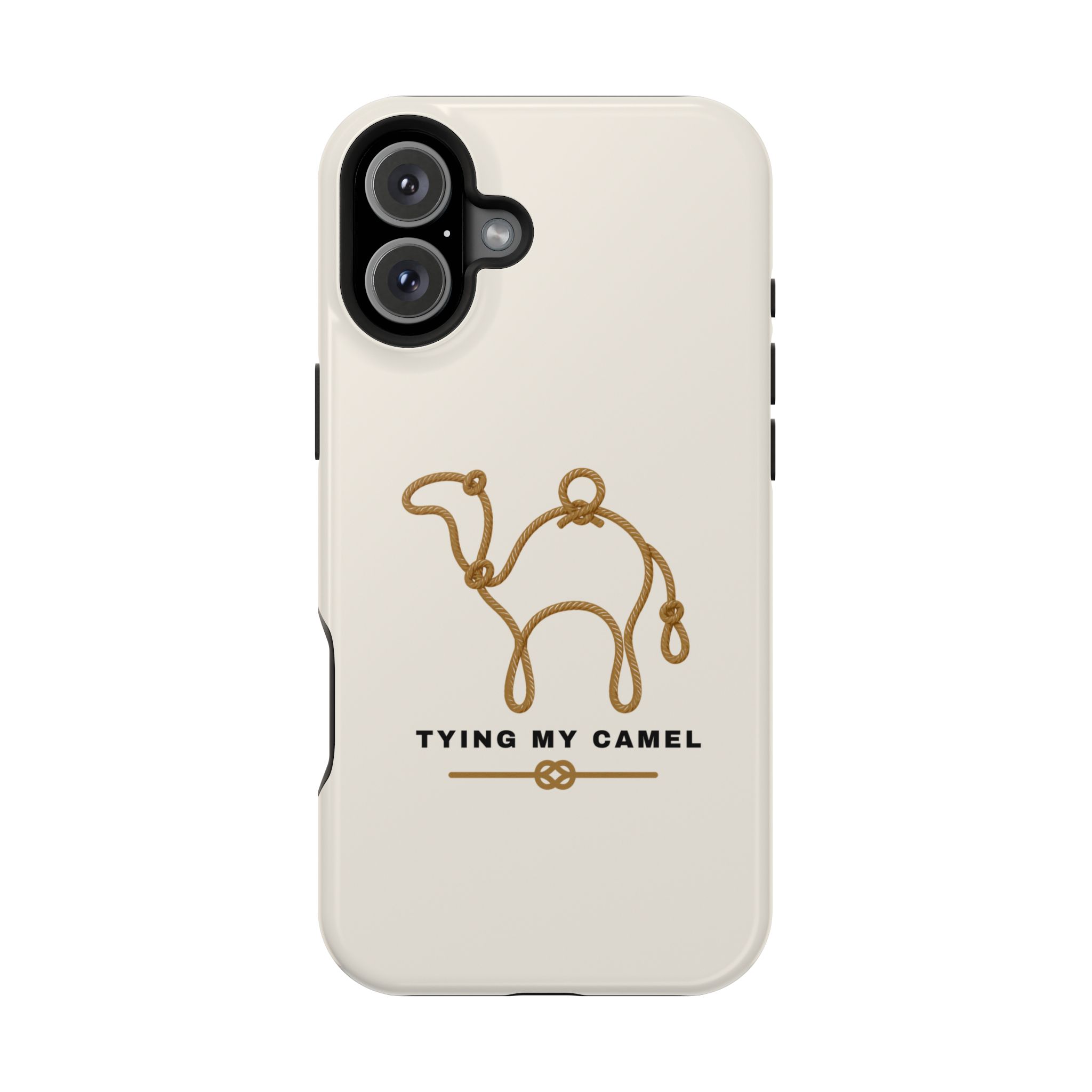 Phone Case — Minimal 'Tying My Camel' Camel Outline Magnetic Impact-Resistant Case - Image 107
