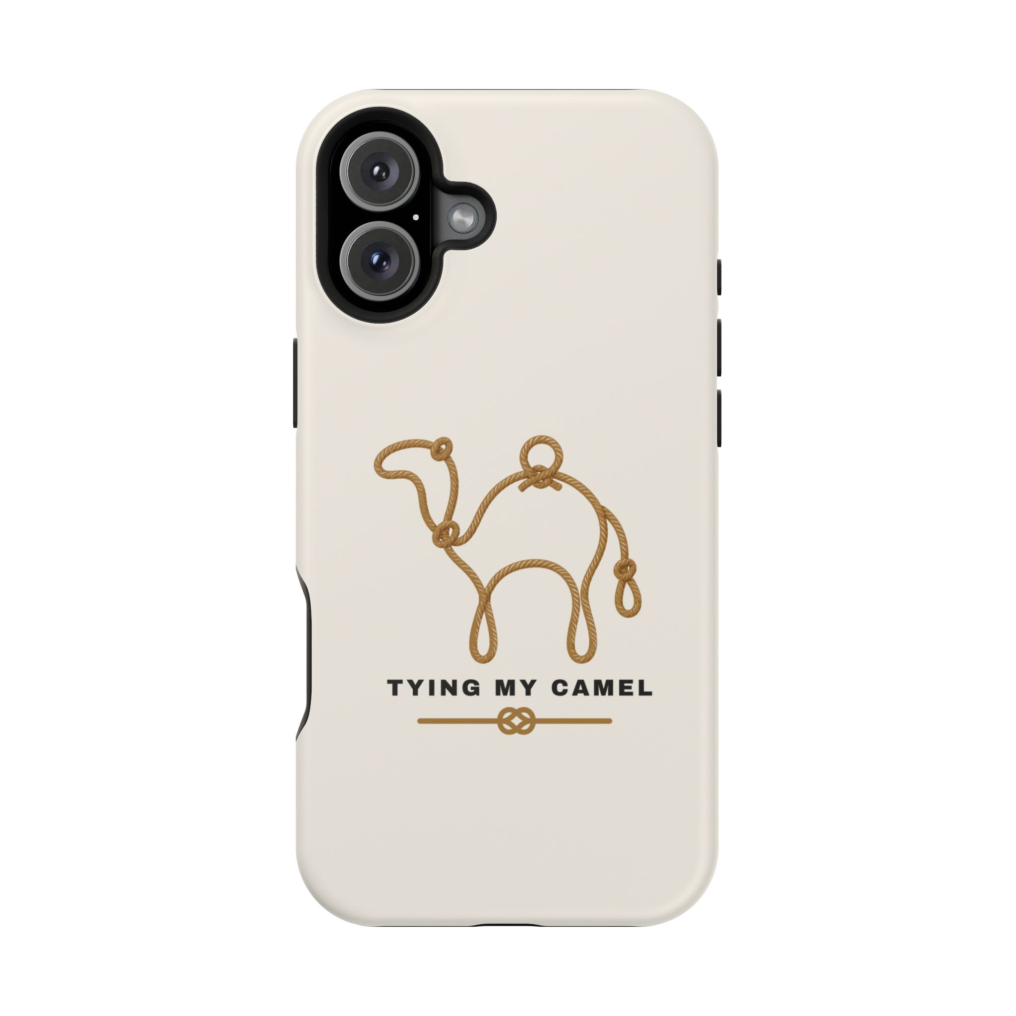 Phone Case — Minimal 'Tying My Camel' Camel Outline Magnetic Impact-Resistant Case - Image 111