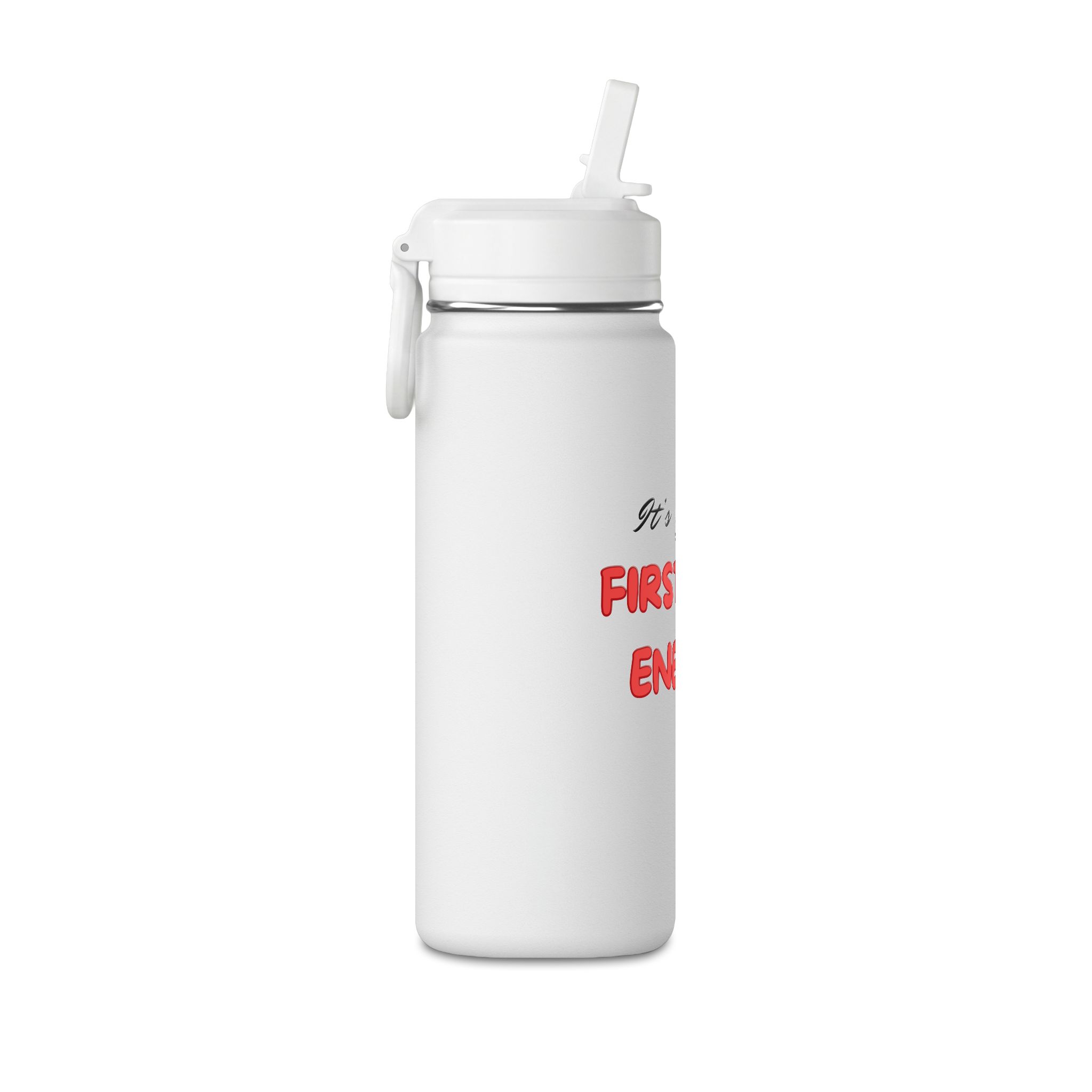 First Day Energy 20oz Mini Water Bottle — Motivational Back-to-School Hydration - Image 2