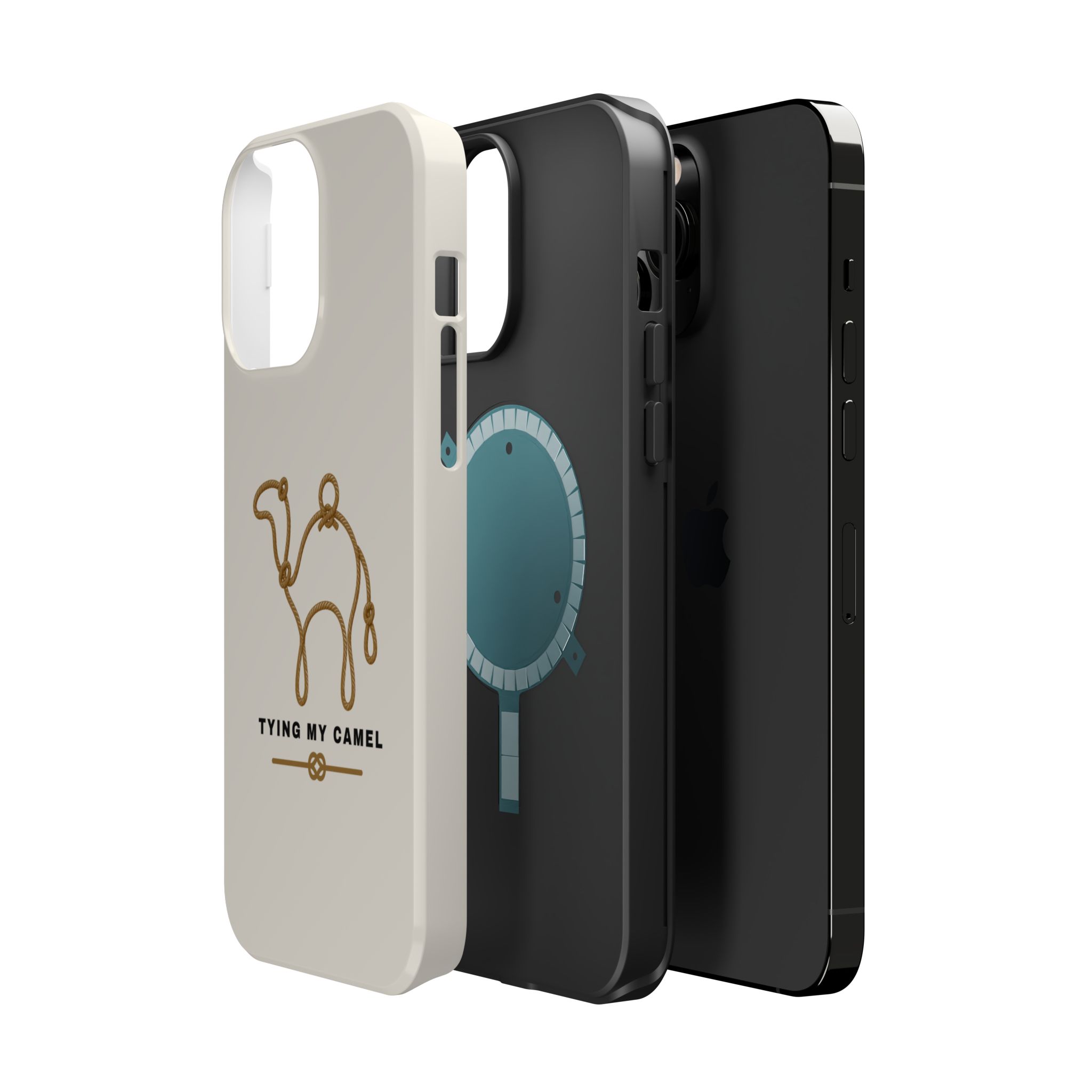 Phone Case — Minimal 'Tying My Camel' Camel Outline Magnetic Impact-Resistant Case - Image 60