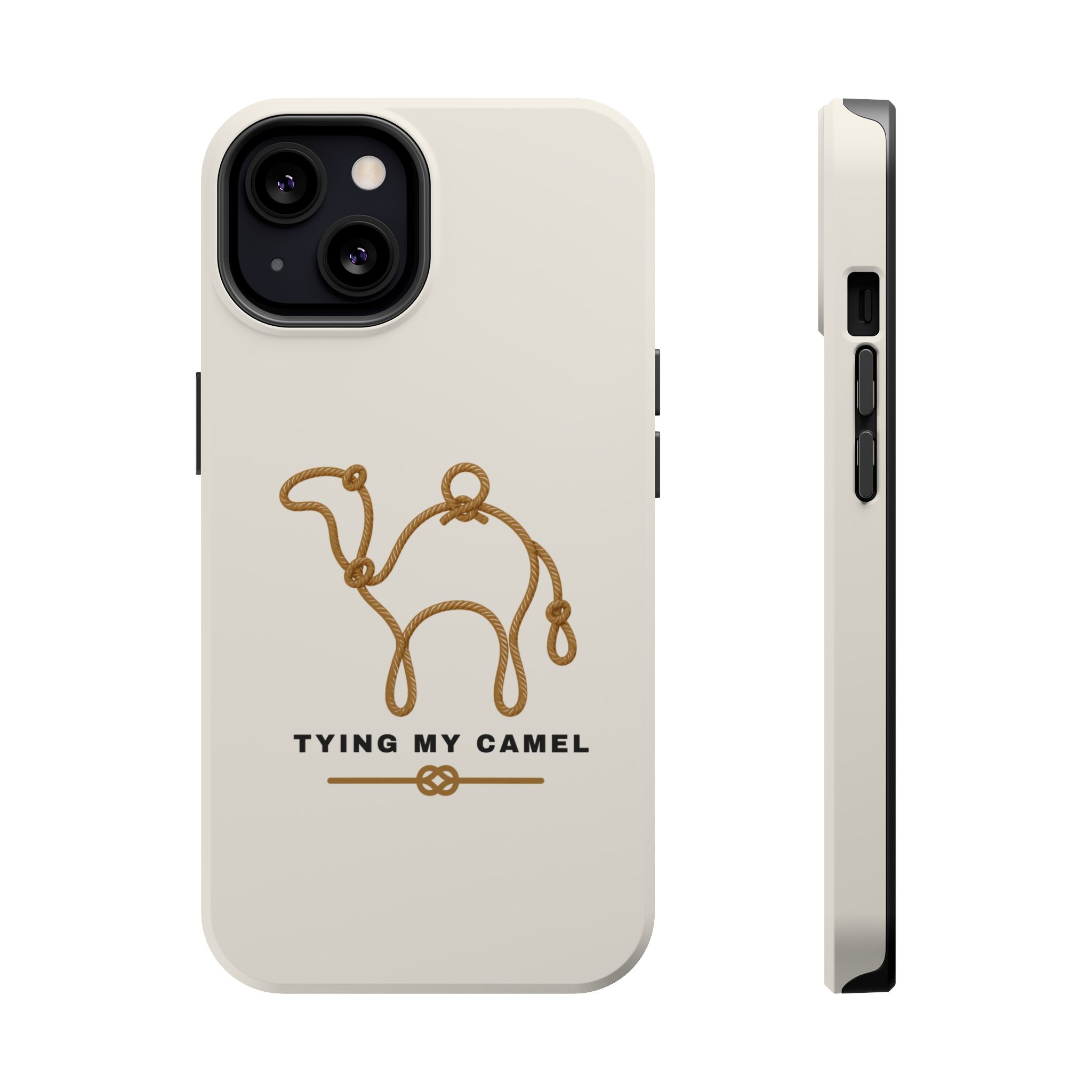 Phone Case — Minimal 'Tying My Camel' Camel Outline Magnetic Impact-Resistant Case - Image 39