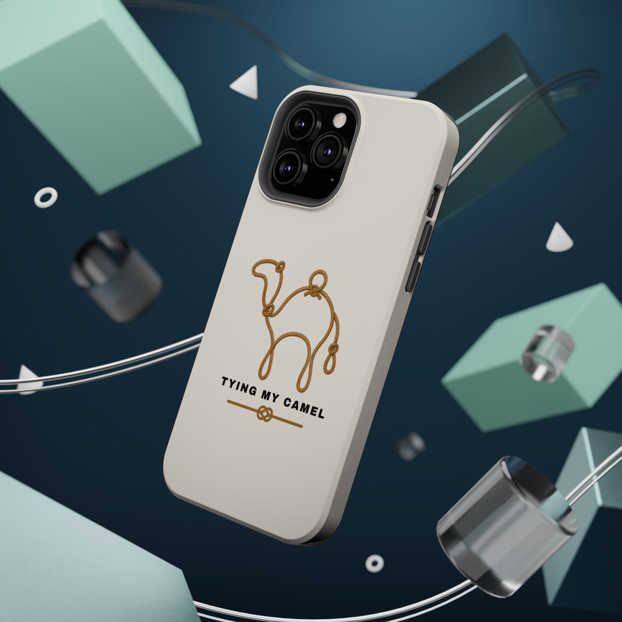 Phone Case — Minimal 'Tying My Camel' Camel Outline Magnetic Impact-Resistant Case - Image 61