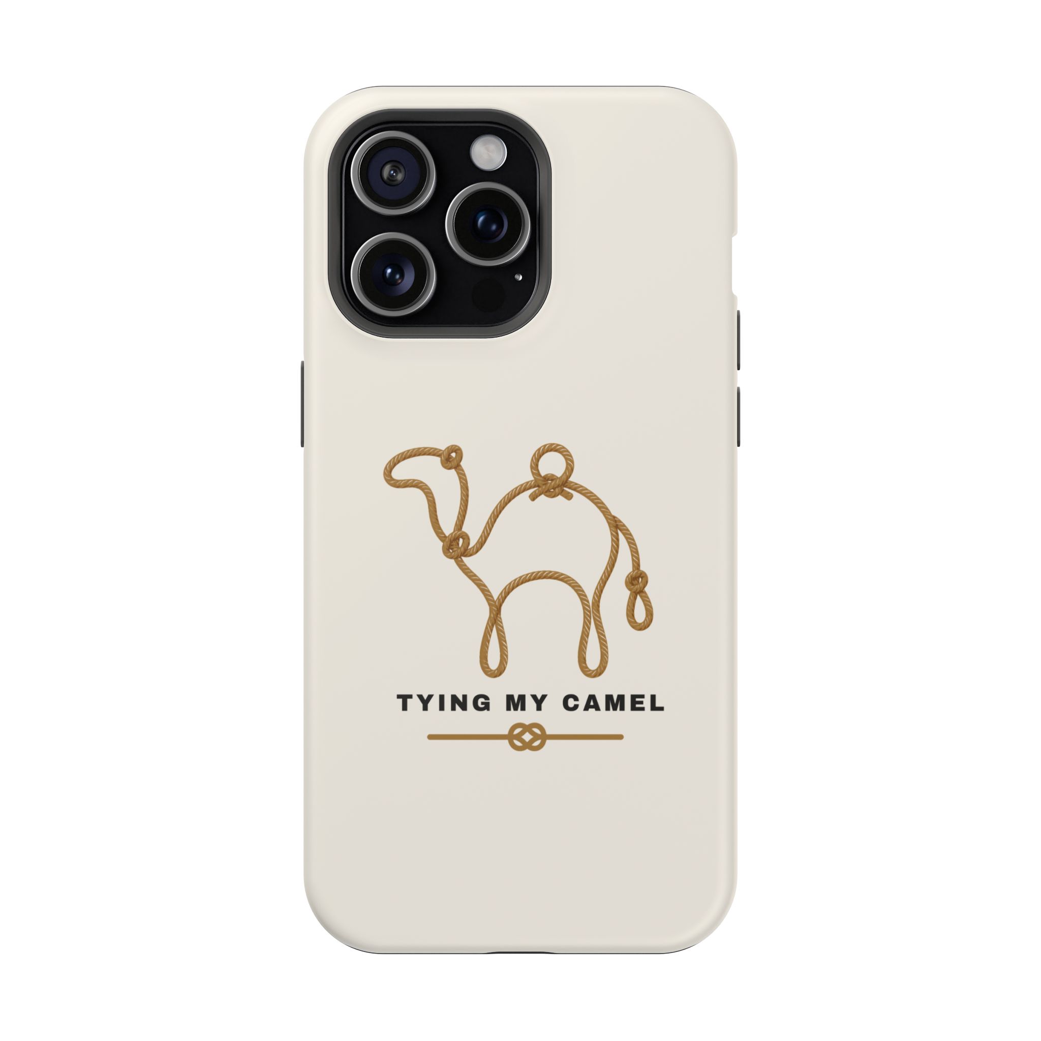 Phone Case — Minimal 'Tying My Camel' Camel Outline Magnetic Impact-Resistant Case - Image 95
