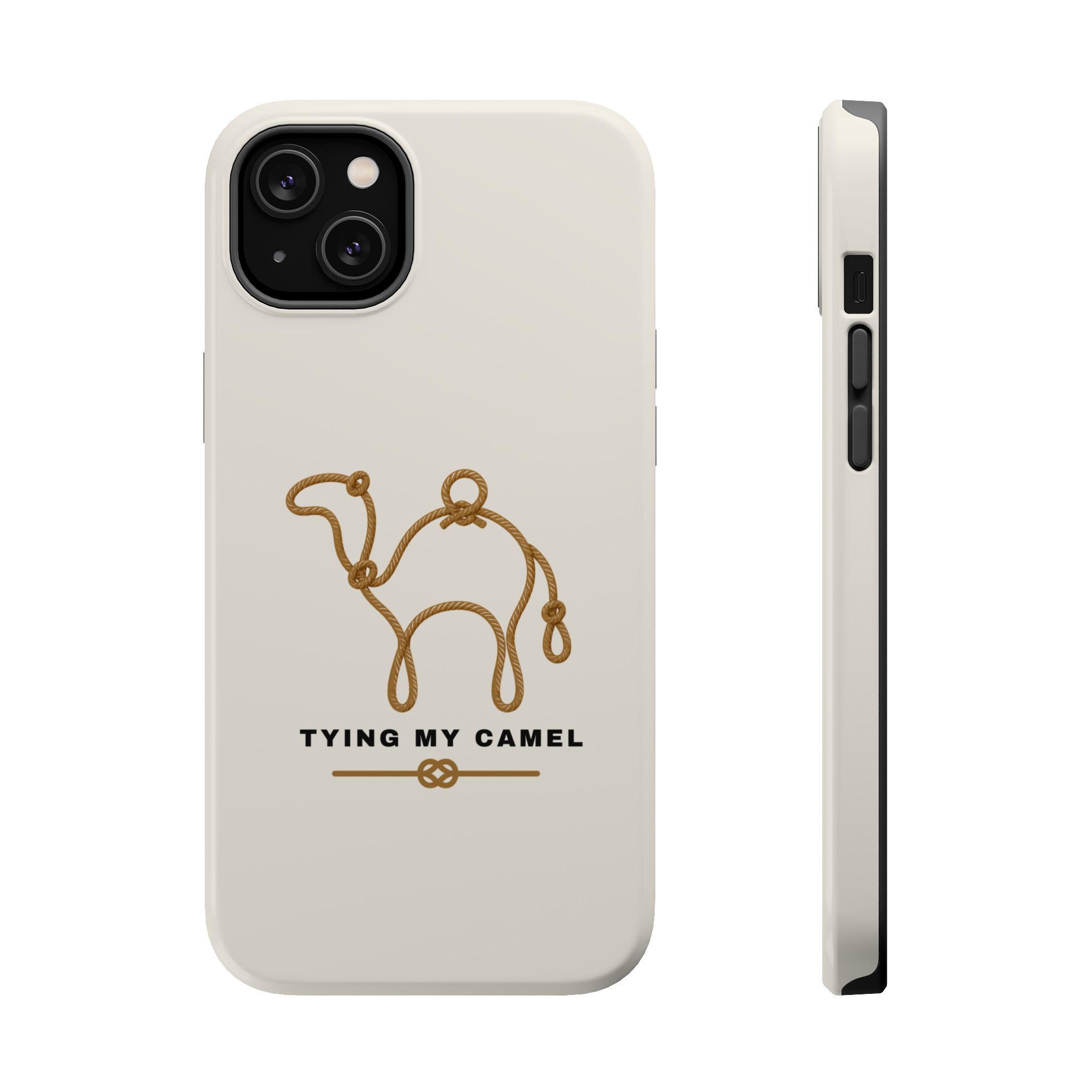 Phone Case — Minimal 'Tying My Camel' Camel Outline Magnetic Impact-Resistant Case - Image 19