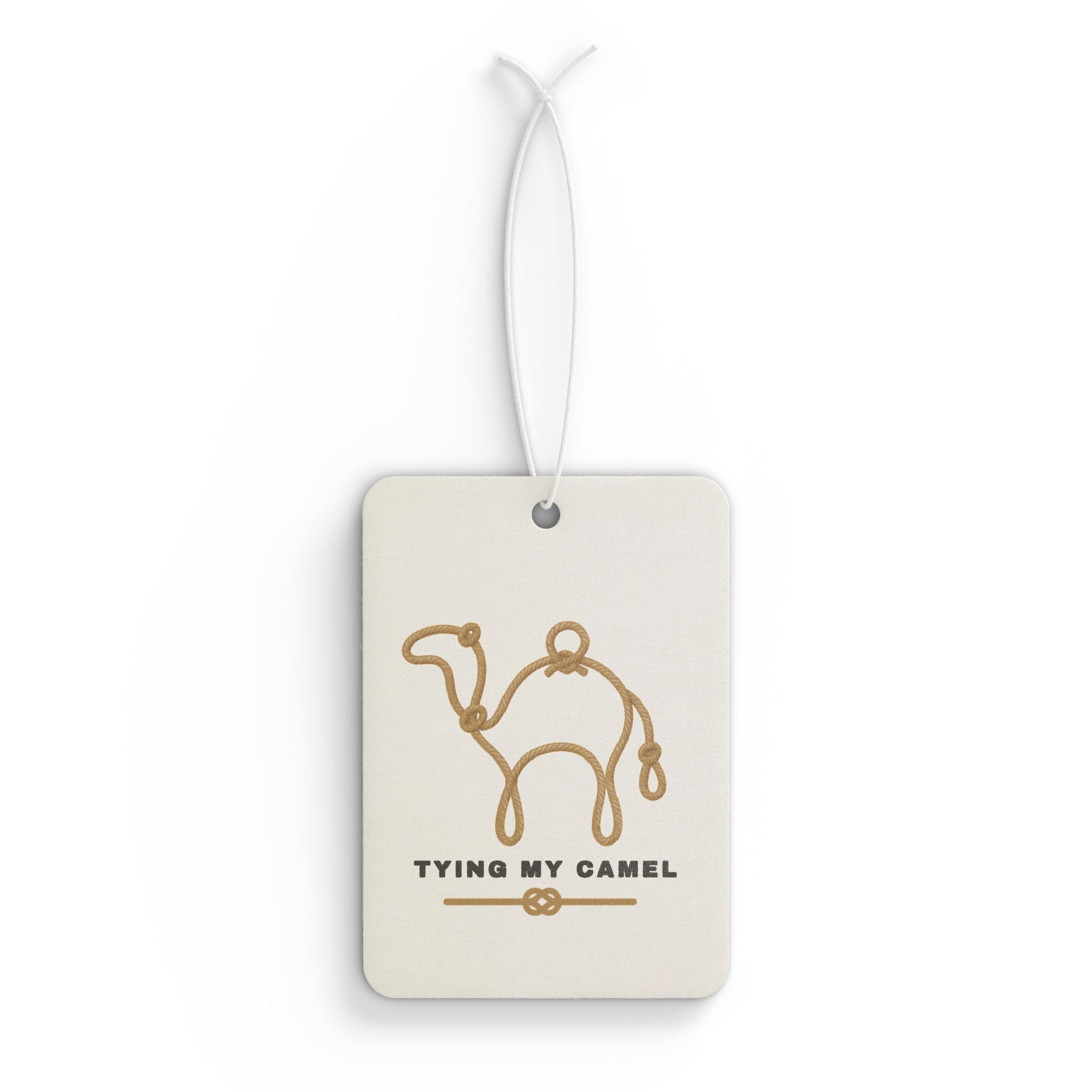 Camel Car Air Freshener — 'Twing My Camel' Scented Hanging Ornament - Image 2