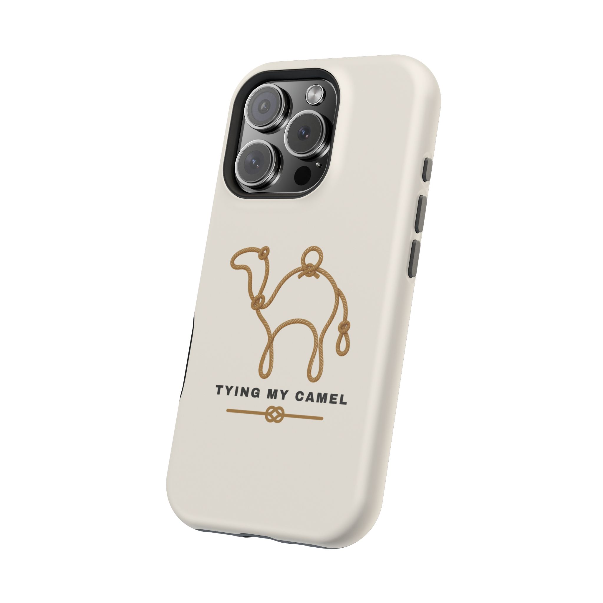 Phone Case — Minimal 'Tying My Camel' Camel Outline Magnetic Impact-Resistant Case - Image 120