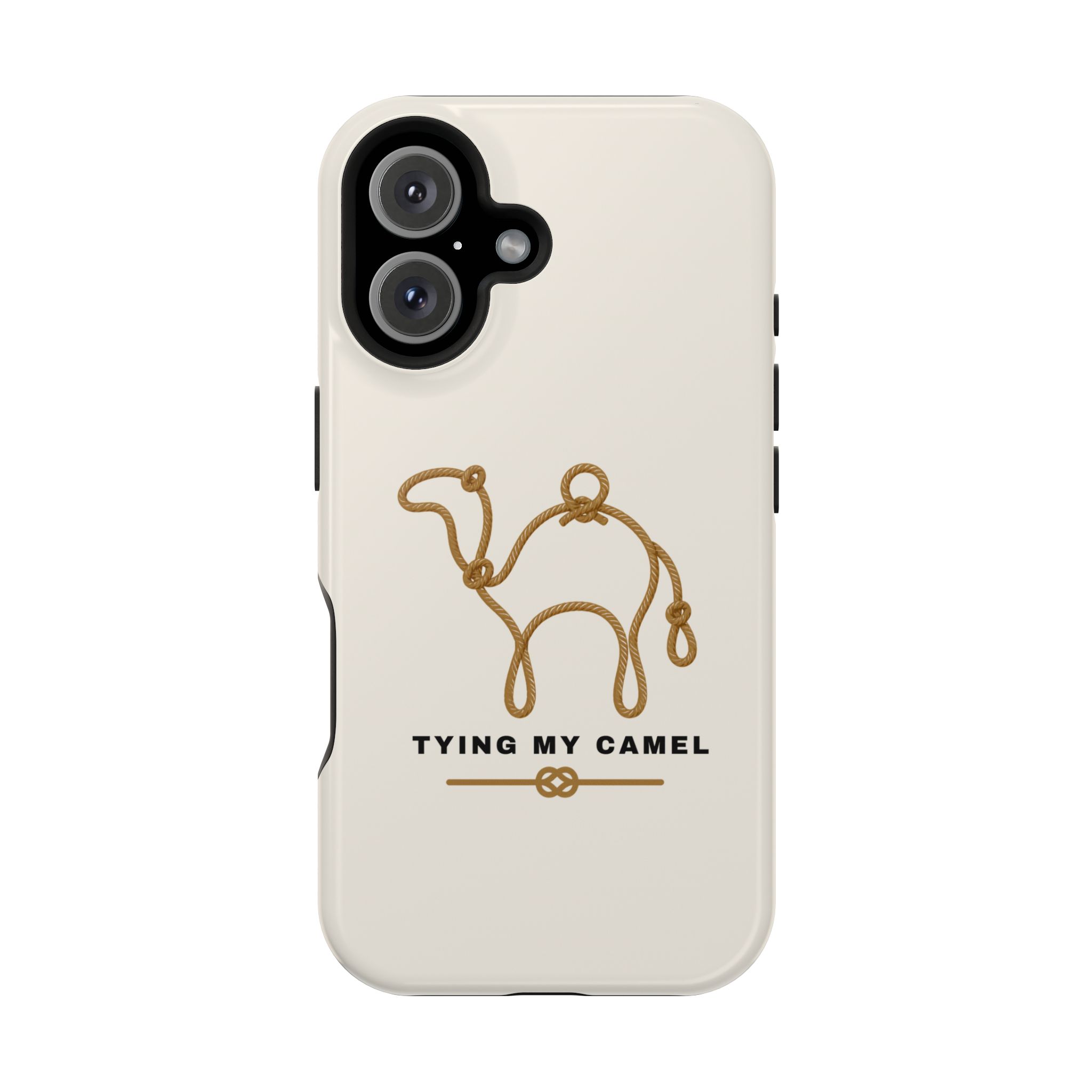 Phone Case — Minimal 'Tying My Camel' Camel Outline Magnetic Impact-Resistant Case - Image 99
