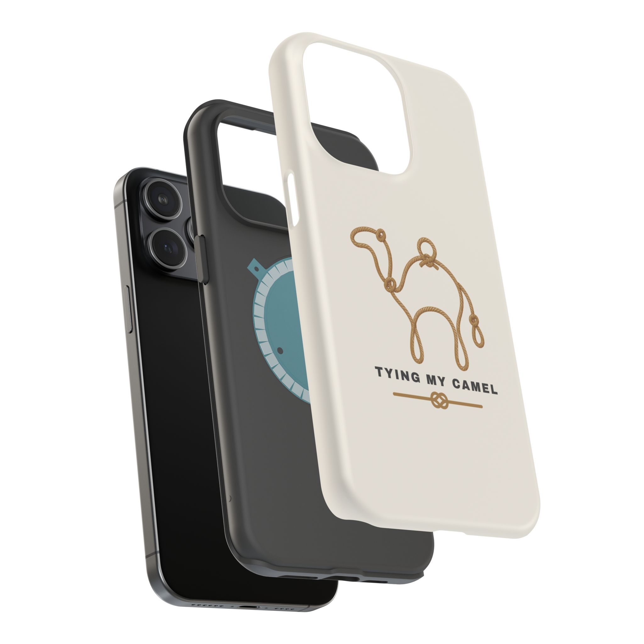 Phone Case — Minimal 'Tying My Camel' Camel Outline Magnetic Impact-Resistant Case - Image 98
