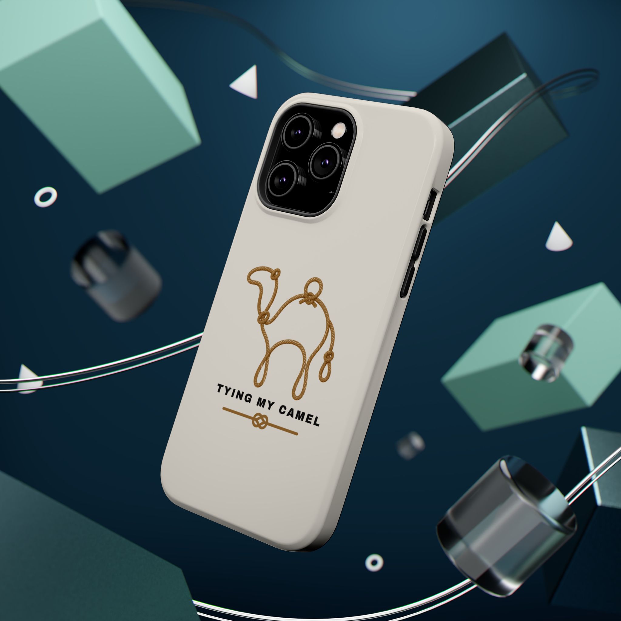 Phone Case — Minimal 'Tying My Camel' Camel Outline Magnetic Impact-Resistant Case - Image 29