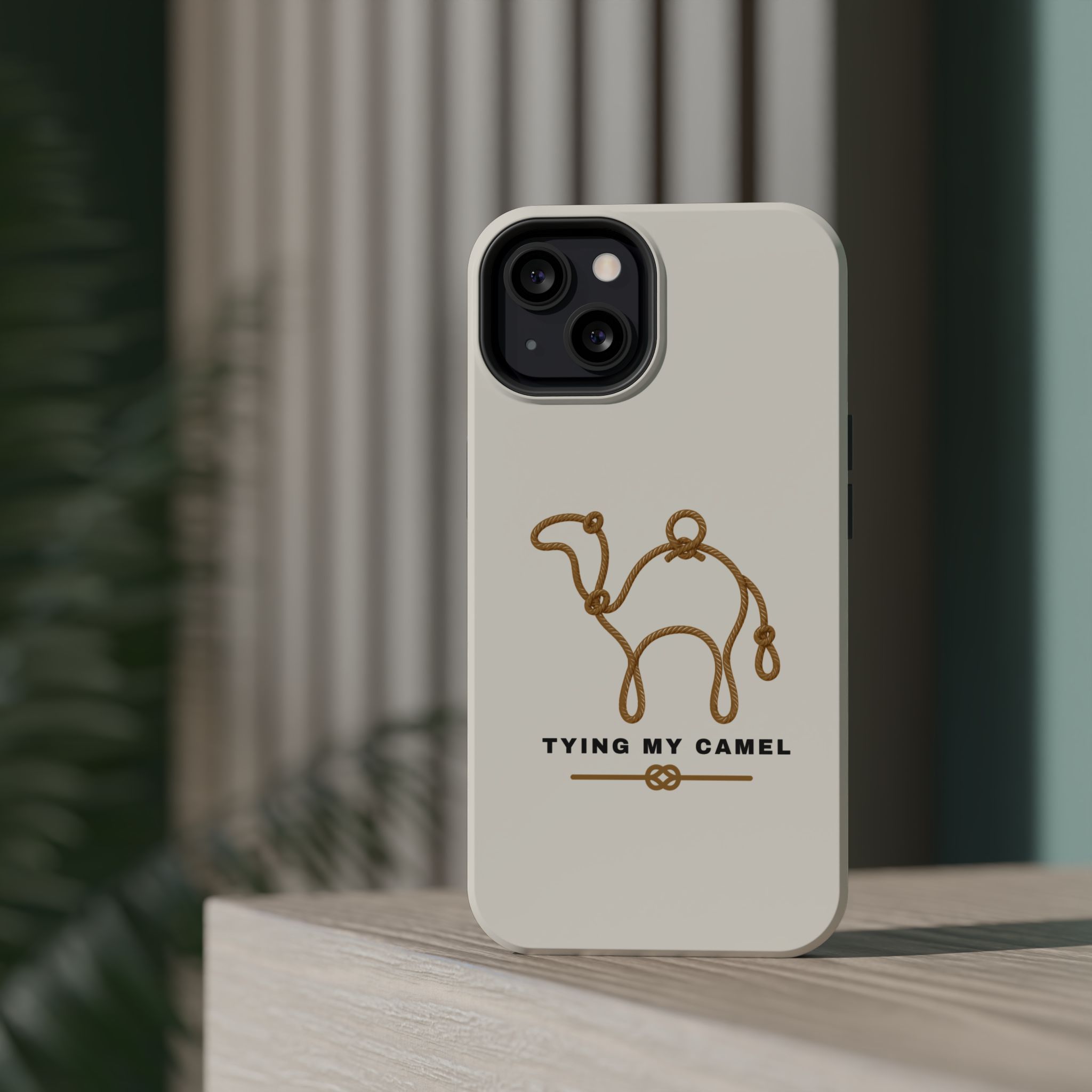 Phone Case — Minimal 'Tying My Camel' Camel Outline Magnetic Impact-Resistant Case - Image 42