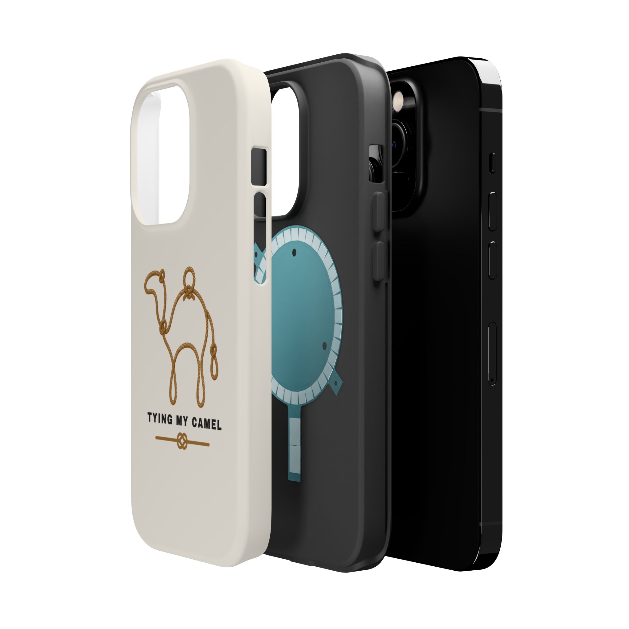 Phone Case — Minimal 'Tying My Camel' Camel Outline Magnetic Impact-Resistant Case - Image 16