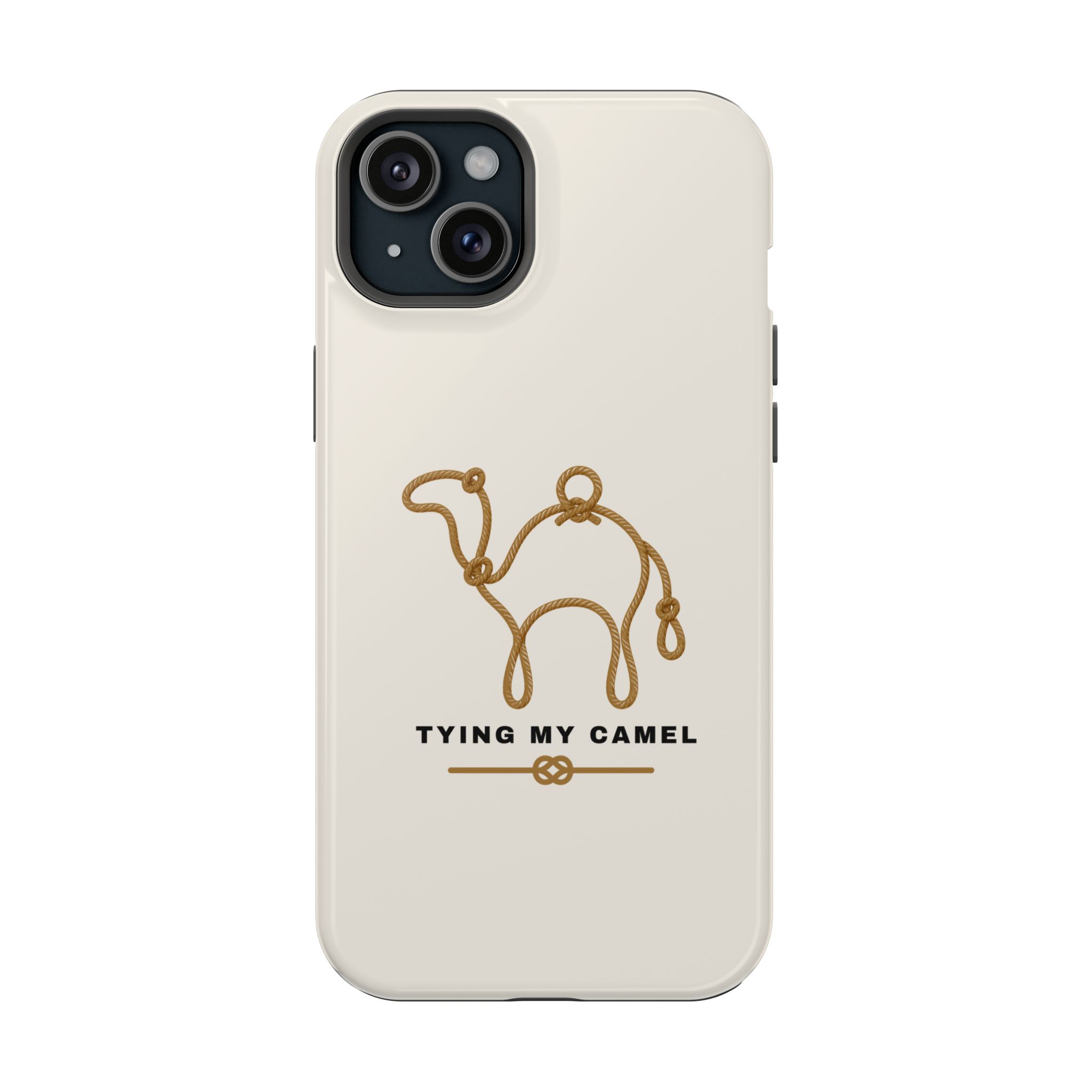Phone Case — Minimal 'Tying My Camel' Camel Outline Magnetic Impact-Resistant Case - Image 83