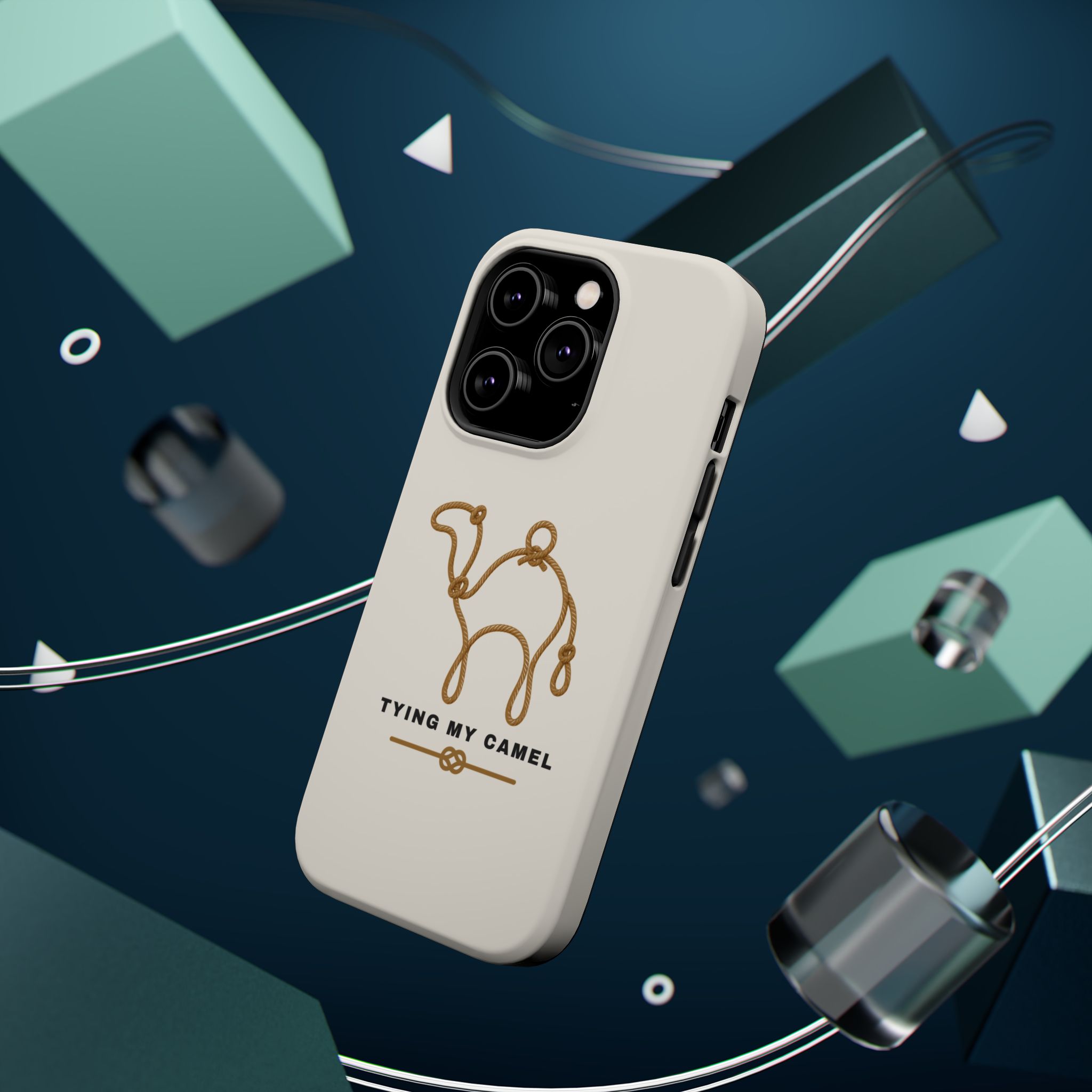 Phone Case — Minimal 'Tying My Camel' Camel Outline Magnetic Impact-Resistant Case - Image 17