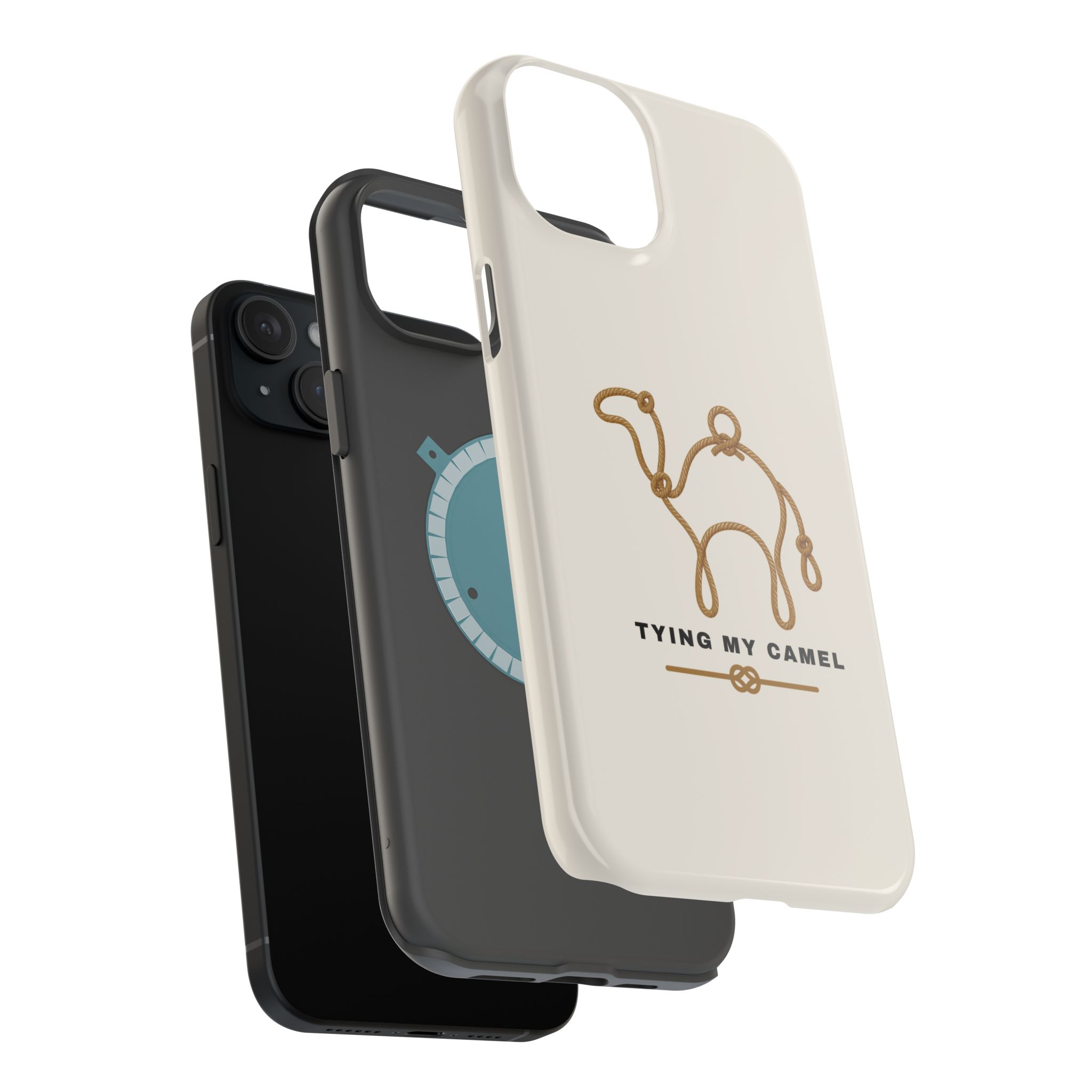 Phone Case — Minimal 'Tying My Camel' Camel Outline Magnetic Impact-Resistant Case - Image 86